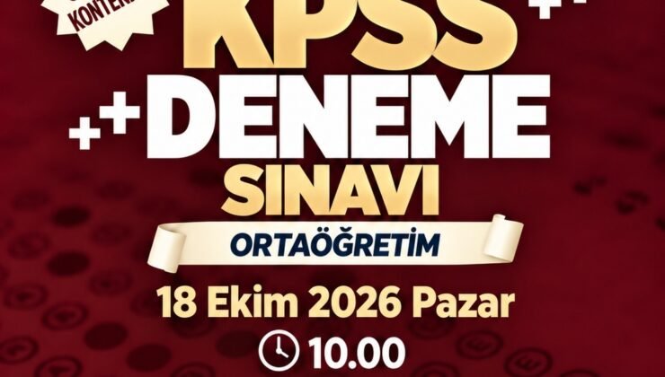 Yıldırım’da Gençlere Ücretsiz KPSS Provası
